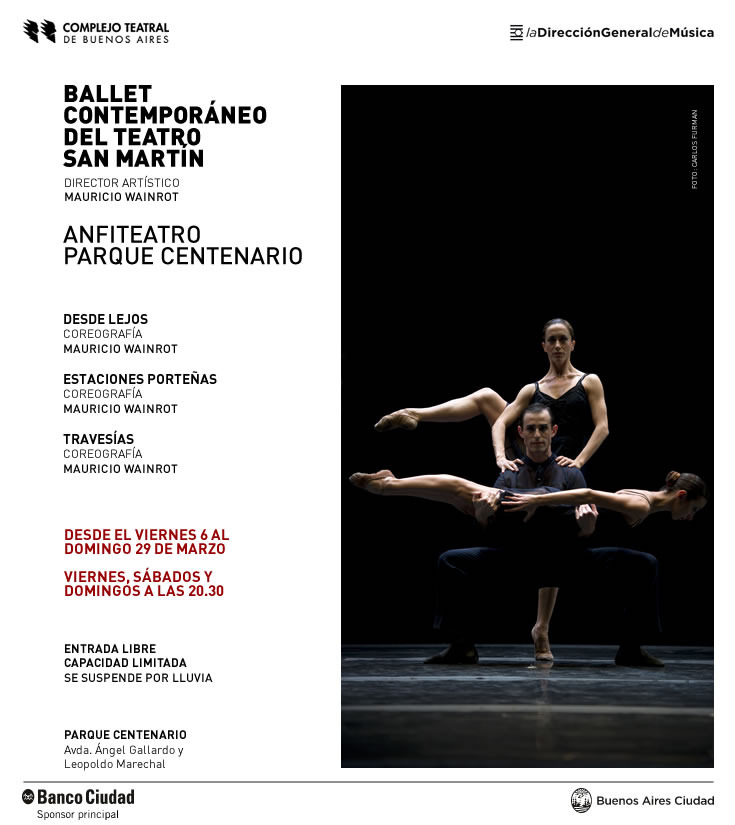 Ballet Contemporaneo del San Martin Parque Centenario